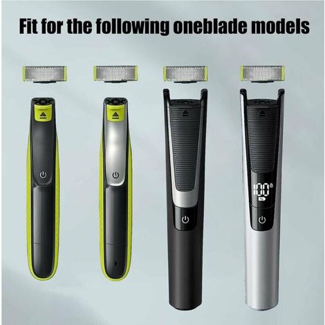 5 Pièces Rasoir Lame Compatible Avec Philips Oneblade De Remplacement One Blade Pro Lames Hommes (1/4)