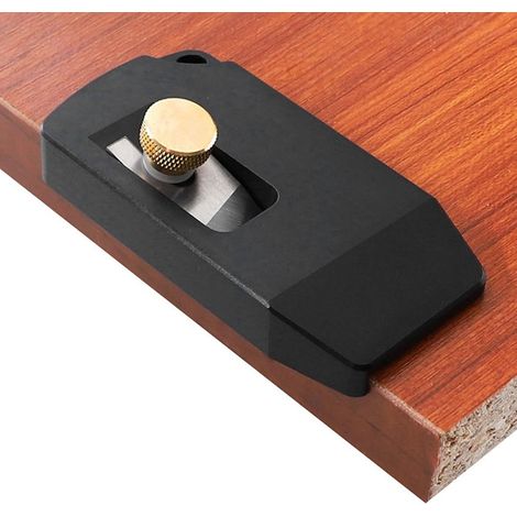 Coupe-bordures en Bois, Outil de Coupe de Bandes de Chant avec Lame en Acier Rapide, Coupe-bandes de Chant pour PVC, ABS, Mélamine, Placage, Etc.
