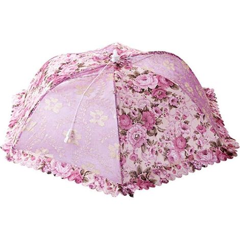 violet Diamtre 50cm Cloche Alimentaire Moustiquaire Couverture Alimentaire Maille Pop-up Pliable Couverture Alimentaire