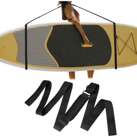 Sangle de transport pour planche de surf, bandoulière réglable pour SUP, kayak, canoë (1/5)
