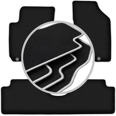 Tapis de sol Carlux argentés pour : Kia Sportage II SUV (2004-2010) (1/5)