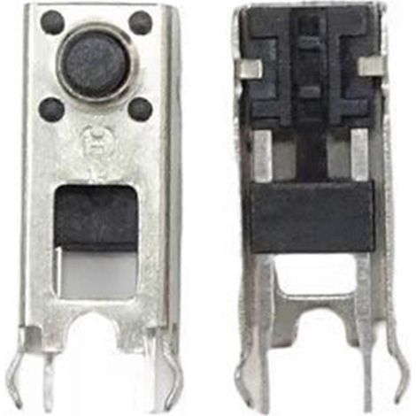 Interrupteur micro-bouton horizontal pour souris avec support à pattes allongées - 14 mm (1/4)