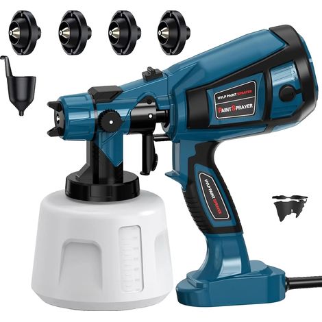 Pistolet à Peinture Électrique, Capacité de 1400ml, Design Portable, 1000W (1/2)