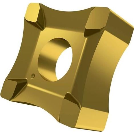 Scarfing-Schneideinsatz ISO SNMX 19-R20:6640 Radius 20mm MT-CVD beschicht. Gold (1/2)