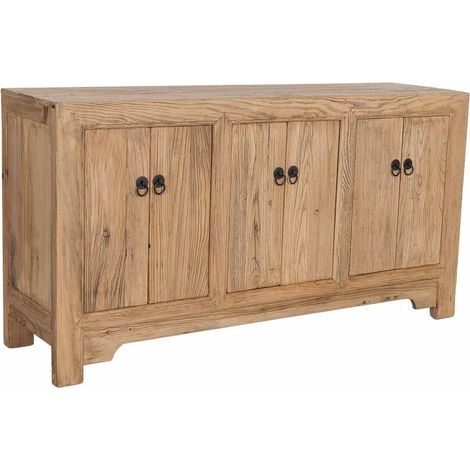 Aparador de madera beige 160x45x84h cm (1/5)