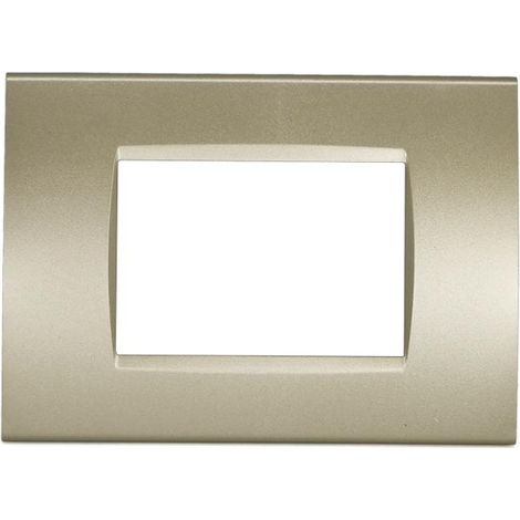 Placca T1 Tecnopolimero champagne T11 Tot Electric 3 4 7 posti placca 3 posti