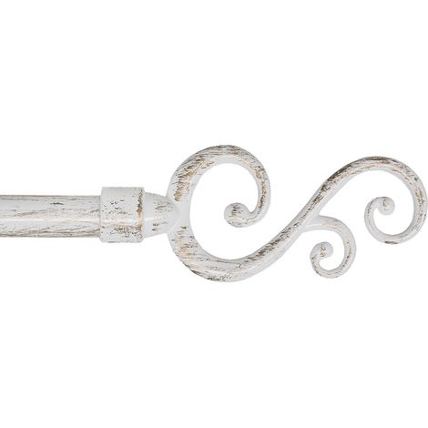 Bastone Tenda Ferro Estendibile 160-300 Asta Scorritenda modello Spirali - Shabby Chic (1/3)