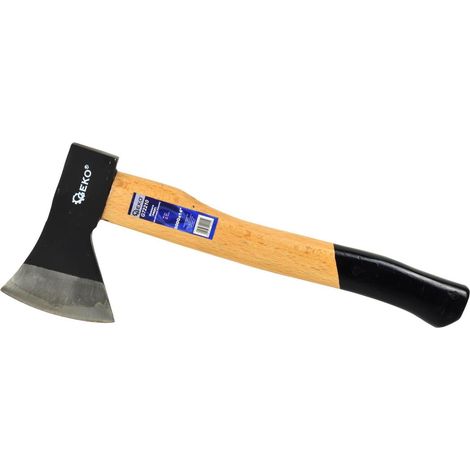 geko Ascia da bricolage 600 g con manico in legno acciaio carbonio