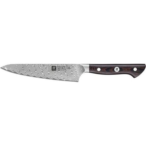 Zwilling TANREI Cuchillo de Chef 14 cm Acero Damasco Marrón