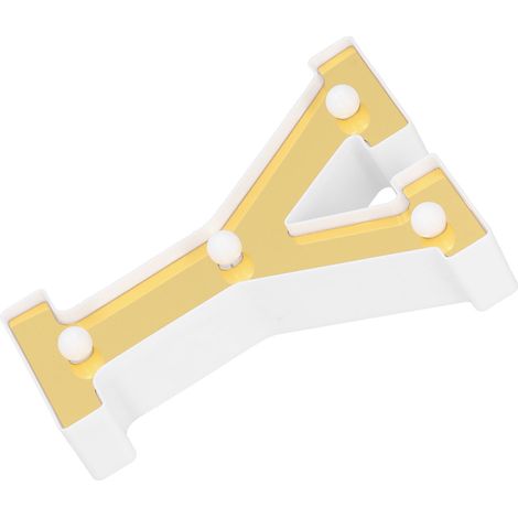 Lampe décorative LED de 66 cm (26 pouces) avec inscription dorée en anglais, idéale pour les demandes en mariage, les fêtes, les anniversaires, les soirées et les déclarations d'amour. Blanc chaud, en (1/5)