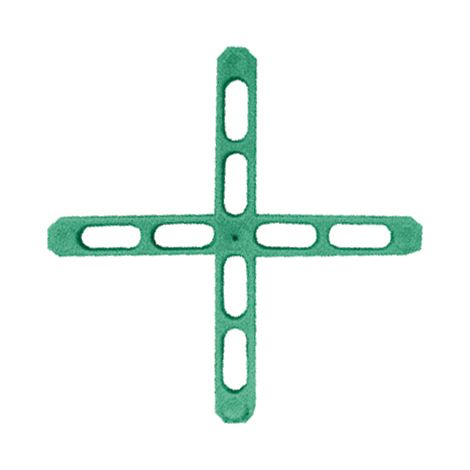 DISTANZIATORE A CROCE IN PLASTICA PER PAVIMENTI 250 PZ.  mm. 1