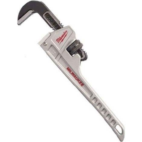 Milwaukee Rohrzange Aluminium 450 mm Rot Schwarz Silber