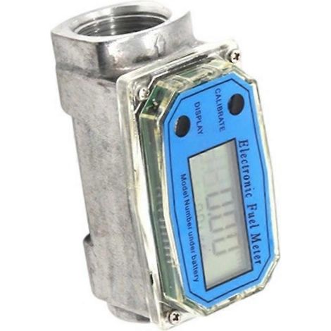 Manomètres de débit à rotor industriel, petit format, précision de mesure, boîtier robuste en aluminium, pour carburants, huile, méthanol et autres fluides, 6 points de mesure. (1/5)
