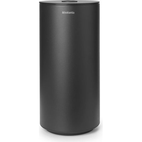 Brabantia Mindset Dispenser Carta Igienica - Spazio per 2 Rotoli di Riserva - Adatto a Rotoli di Dimensioni - Sistema di Sollevamento - Resistente alla Corrosione - Infinite Grey - 30 x 15 x 13.7 cm (1/4)