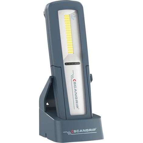 SCANGRIP Uniform Rechargeable Work Light with Charging Base – 200 Lumens, Model SCG036208