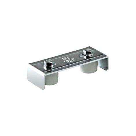 PIASTRA MINI GUIDA PER CANCELLO ART.247  mm.58x146    COMUNELLO