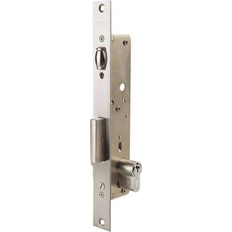 Cerradura Metalica Embutir 22X20Mm 221620Ai Inox Rodillo/Palanca Deslizante Tesa (1/2)