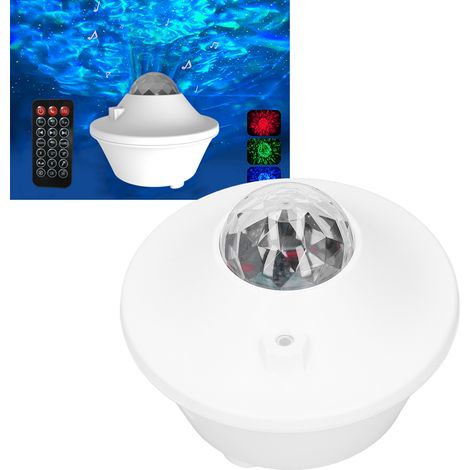 Veilleuse musicale Bluetooth, veilleuse étoilée, lampe d'ambiance pour la chambre, projecteur d'étoiles féerique (1/5)