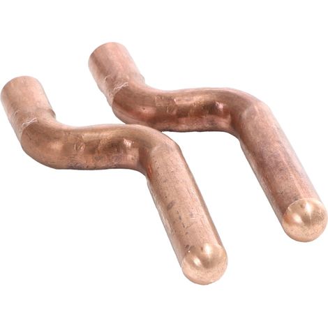 CU-Elektrodenpaar S-Form Ø 10mm (1/2)