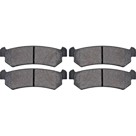 KIT PASTIGLIE FRENO POSTERIORI compatibile con DAEWOO LACETTI 2 (KLAN) / PASTIGLIE FRENANTI AUTO OEM FDB1889 , / SOSTITUZIONE DIRETTA / BASSA POLVERE / SILENZIOSO