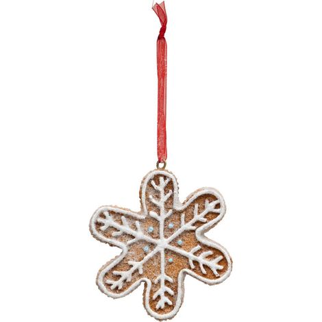 SDN RESINE FLOCON COOKIE 8CM - Feeric lights & christmas