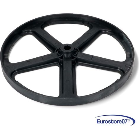 PULEGGIA IN PLASTICA PER CESTO LAVATRICE REX ELECTROLUX 1084895075 (1084891025 (1/4)