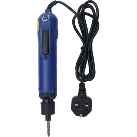 Electric Screwdriver Hex Bit Power Adjustable Portable Maintenance Repair Tool Set KitUK Plug 110‑240V