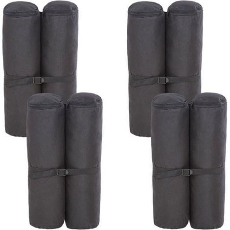 Lot de 4 sacs de lestage - sac de sable, sac de poids, sac de fixation (1/4)