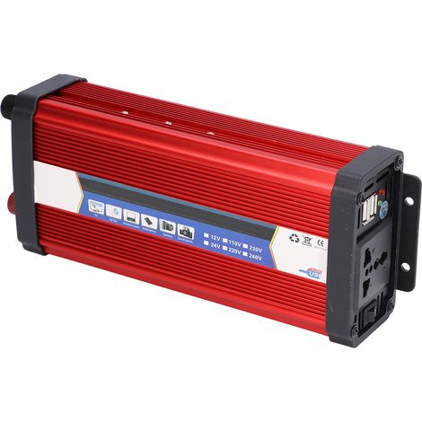 4000W Modifizierter Sinus-Wechselrichter 12V auf 220V für Auto und Solarpanel (1/5)