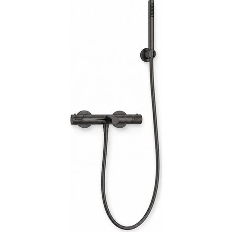 AquaElegance Aufsatzarmatur für Badewannen aus Messing in Gunmetal-Optik (1/5)