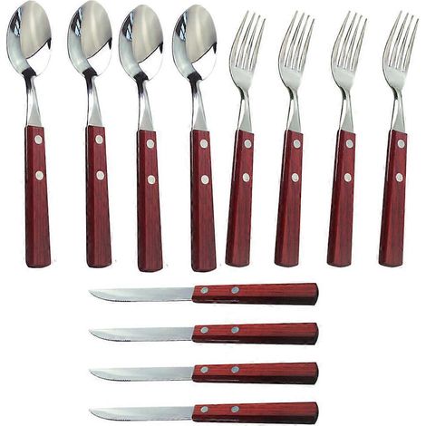 Modernes Edelstahl-Besteckset, Küchenhelfer-Set für die heimische Küche