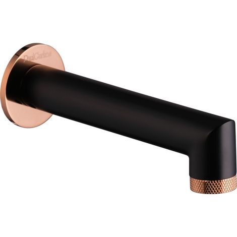 PaulGurkes Wanneneinlauf Auslauf Matt-Schwarz Rose-Gold (1/4)