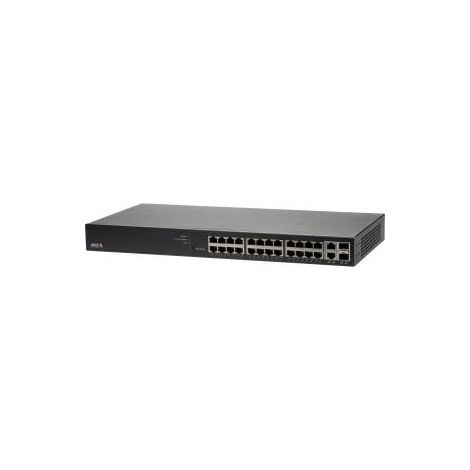 Axis T8524 Switch di Rete PoE+ Gestito 24 Porte Gigabit Ethernet Nero Rack (1/2)