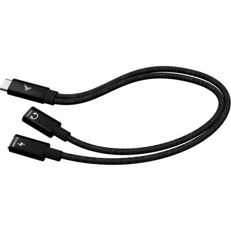 i-tec USB-C Cable Splitter Audio/Data + Power Delivery 100W (1/4)