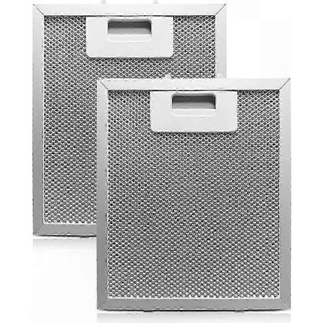 Filtres à graisse de hotte 2 pièces, maille aluminium remplaçable pour hottes sélectionnées (1/5)
