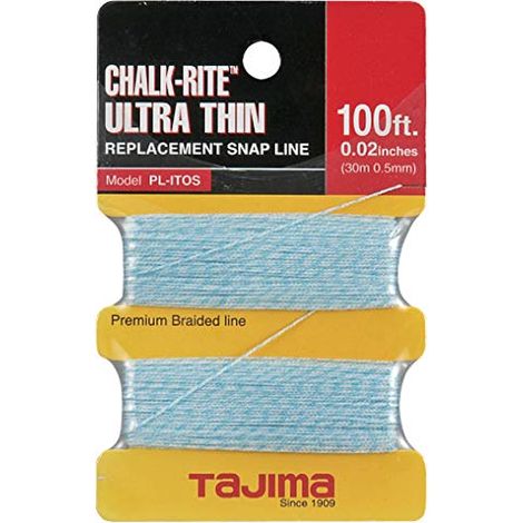Tajima GKBG210-cordino per Chalk Rite Corda marcalinee 0,5 mm x 30 m, 1 pezzi, Taj 54340 (1/2)