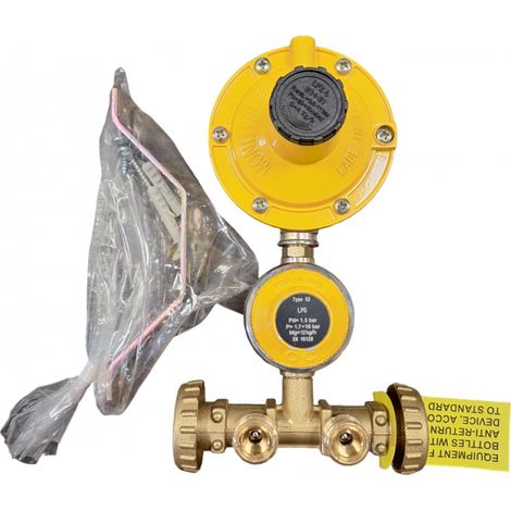 Minicentralina gas 4 kg doppio stadio con regolatore
