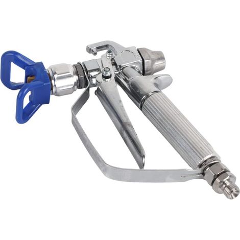 Kontermutter für Airless-Spritzpistolen aus Edelstahl, blau, neue Hochdruck-Airless-Farbspritzpistole aus Stahl (1/5)