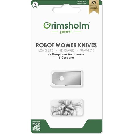 Grimsholm - Set 9 Lame per Robot Rasaerba e Automower