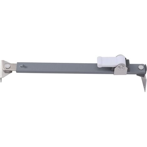 Scharniere für Drehkippfenster aus Aluminiumlegierung, Sicherheitsfensterfeststeller, Drehkippfensterstopper für Homeoffice (01)