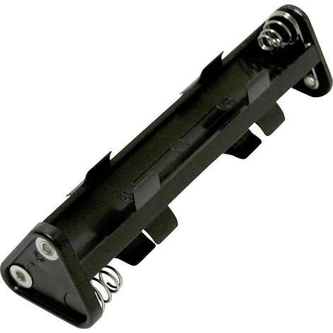 MPD DU1-M-502 Batteriehalter 6x Mignon (AA) Kontaktpole (L x B x H) 111 x 29 x 27 mm