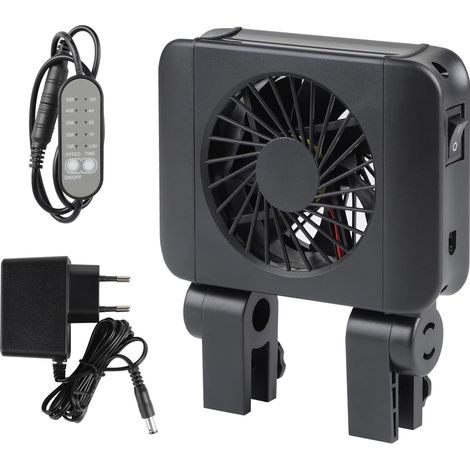 Ventilateur Aquarium 1 Tête - 3W - ABS - 5 Vitesses Réglables - Refroidissement - Pour Bac 40cm (1/5)