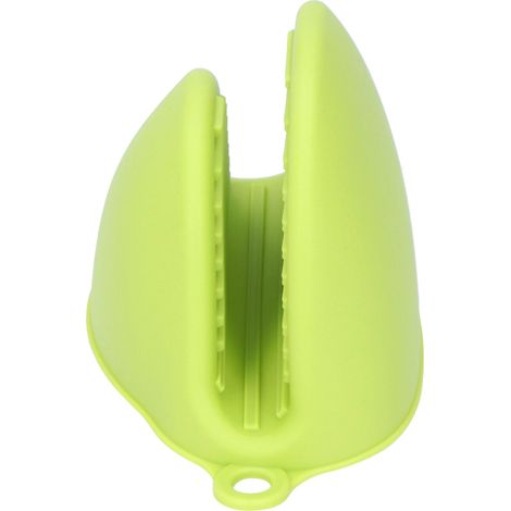 Set mit 2 Mini-Küchenhandschuhen aus Silikon, rutschfest, hitzebeständig und isolierend, dick, zum Kochen. (1/5)