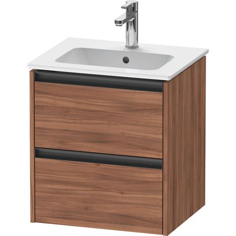 Duravit Ketho.2 bâti-support pour lavabo suspendu, 2 tiroirs, (1/2)