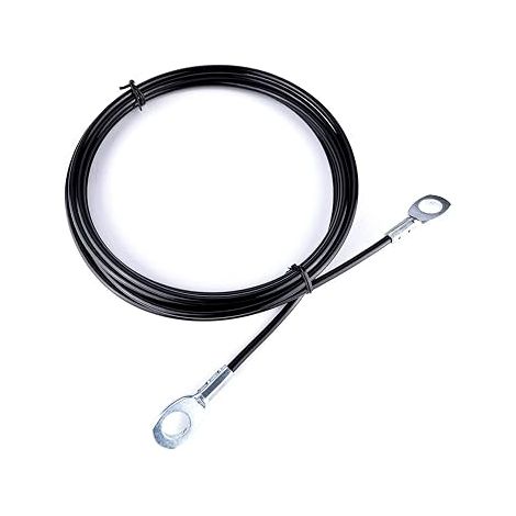 Cable Musculation, Câble de Gymnastique, Corde Fil d'acier de Remise en Forme DIY LAT Home Gym Poulie Câble Machine (Type-B) (1/5)