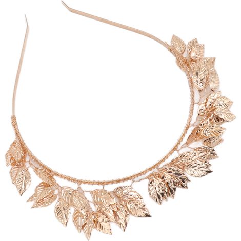 Serre-tête baroque en métal, tissé à la main, bandeau de mariée, couronne de feuilles en alliage, accessoires de cheveux
