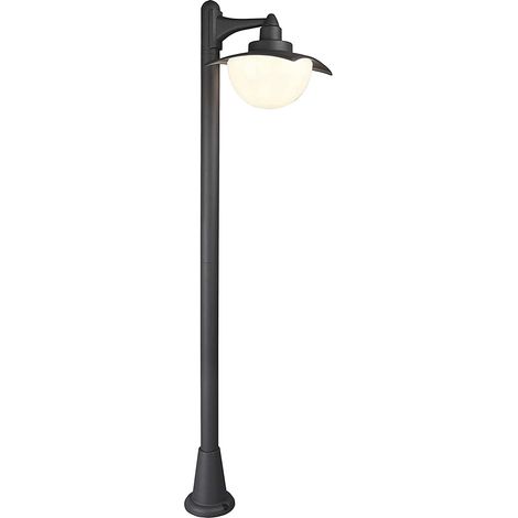 Trio Leuchten Borne d'extérieur Donez 404960142, aluminium moulé sous pression anthracite, verre opale blanc, sans 1 ampoule E27 (1/5)