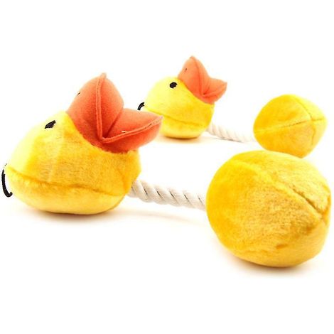 1 jouet pour animaux de compagnie canard