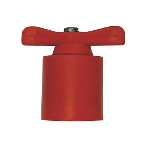 Cosse robinet de batterie rouge positive type arelco