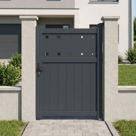 Portillon aluminium anthracite 100x140 cm AXIS FILM X-Metal (1/5)